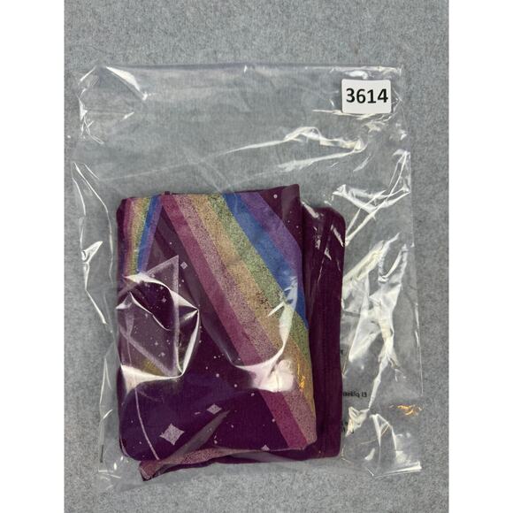 Pink Floyd Dark Side of The Moon Shirt Size M Purple Short Sleeve Tee Rock Band - Picture 8 of 8